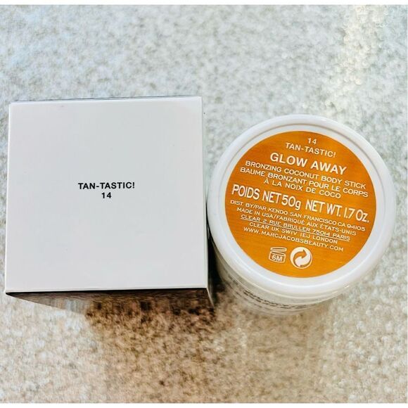 Marc Jacobs Beauty Glow Away Bronzing Coconut Body Stick Tan-Tastic 14 Tanning - Picture 3 of 5